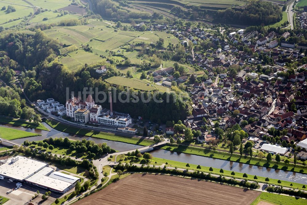 Luftbild Riegel am Kaiserstuhl - Kunstmuseum Messmer Foundation in Riegel am Kaiserstuhl im Bundesland Baden-Württemberg, Deutschland