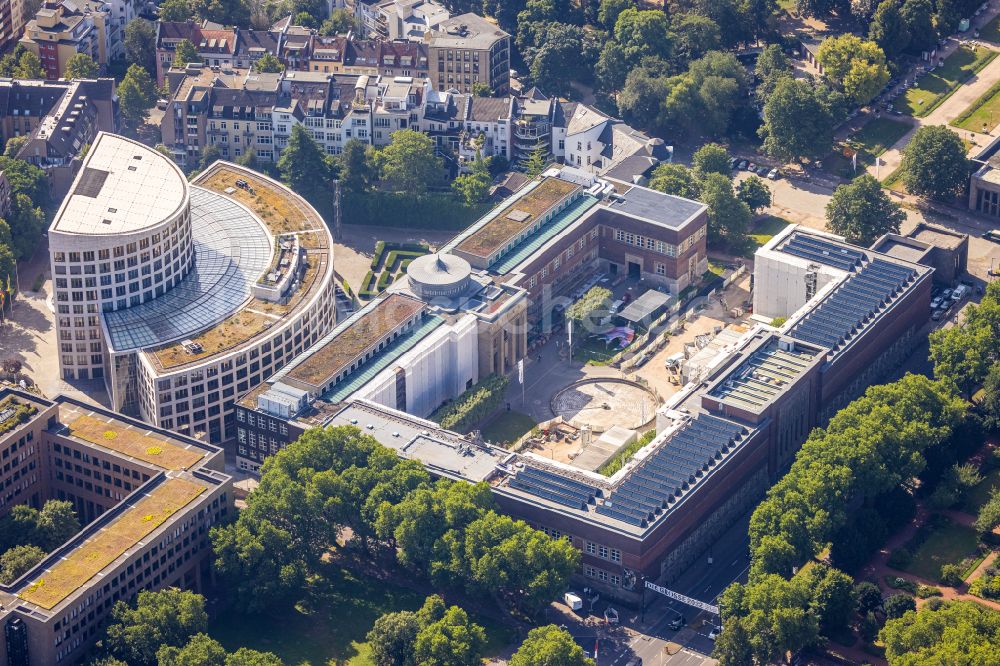 Luftbild Düsseldorf - Kunstpalast in Düsseldorf im Bundesland Nordrhein-Westfalen, Deutschland