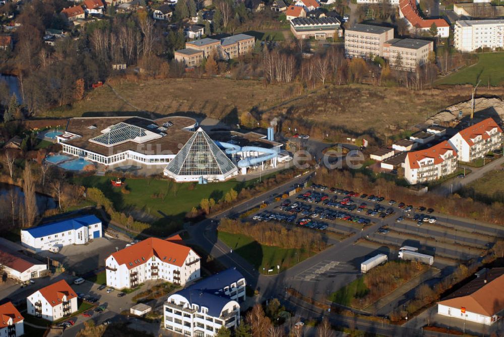 Luftbild Bad Lausick - Kur- und Freizeitbad RIFF in Bad Lausick