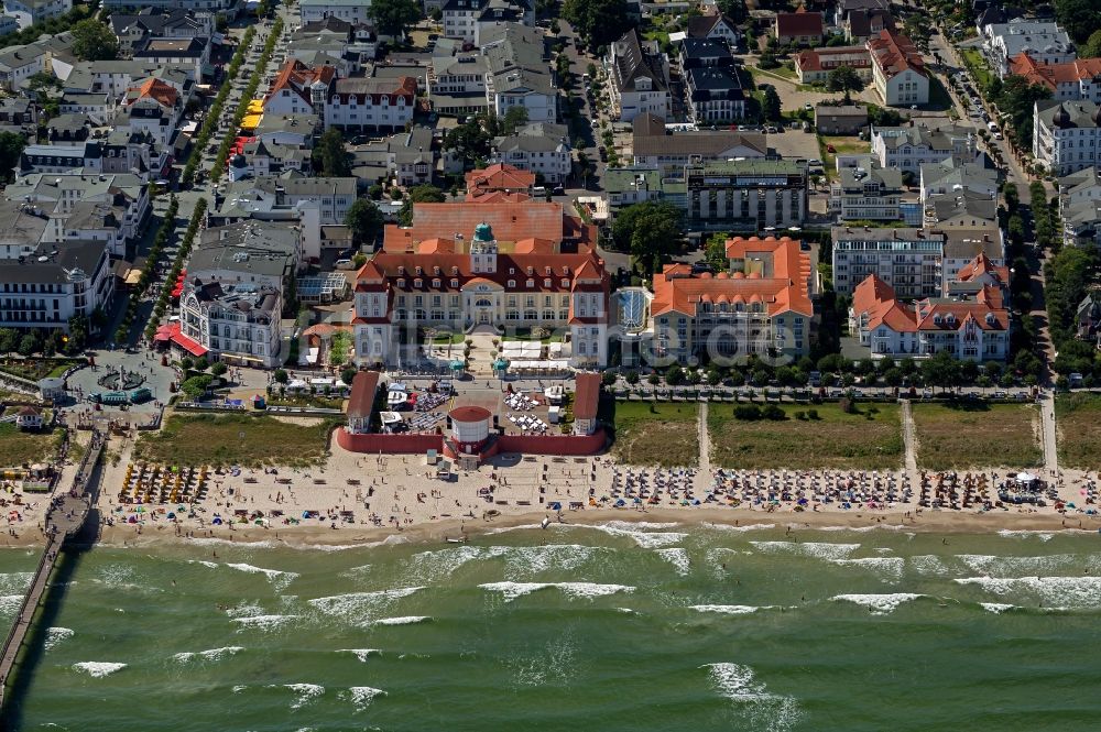 Luftbild Binz - Kurhaus Binz auf der Insel Rügen in Mecklenburg-Vorpommern