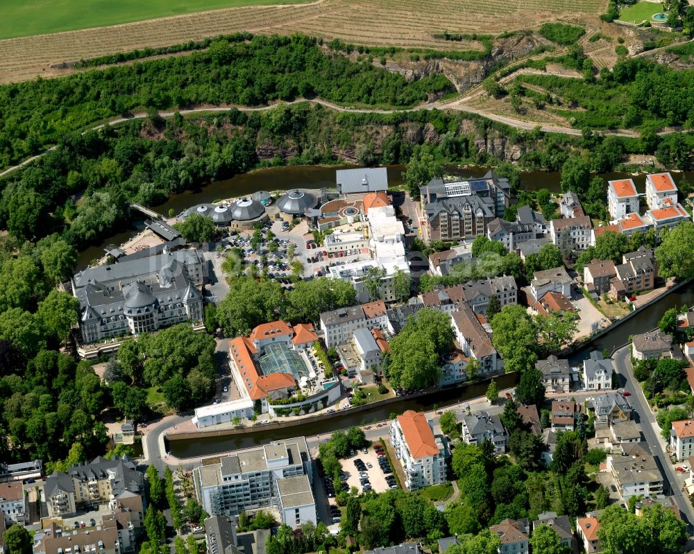 Luftbild Bad Kreuznach - Kurhäuser und Kurpark von Bad Kreuznach im Bundesland Rheinland-Pfalz