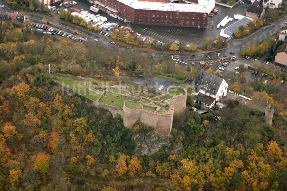 Luftbild Kirn - Kyrburg in Kirn im Bundesland Rheinland-Pfalz