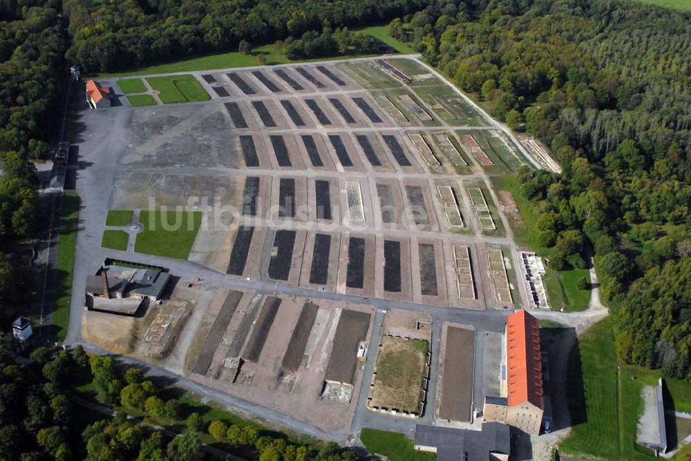 Luftaufnahme Weimar - KZ Buchenwald