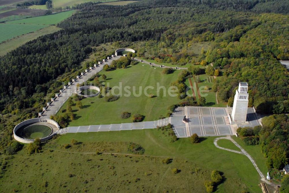 Weimar aus der Vogelperspektive: KZ Buchenwald - Friedhof Ettersberg