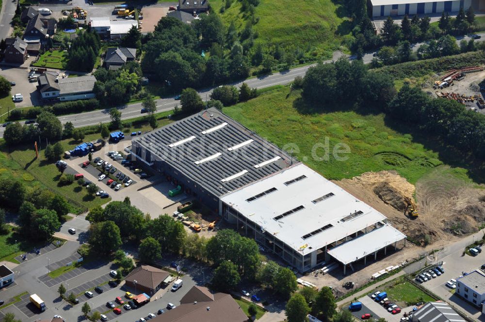 Luftaufnahme Bergkamen - Lager- und Produktionshalle in Bergkamen / Nordrhein-Westfalen