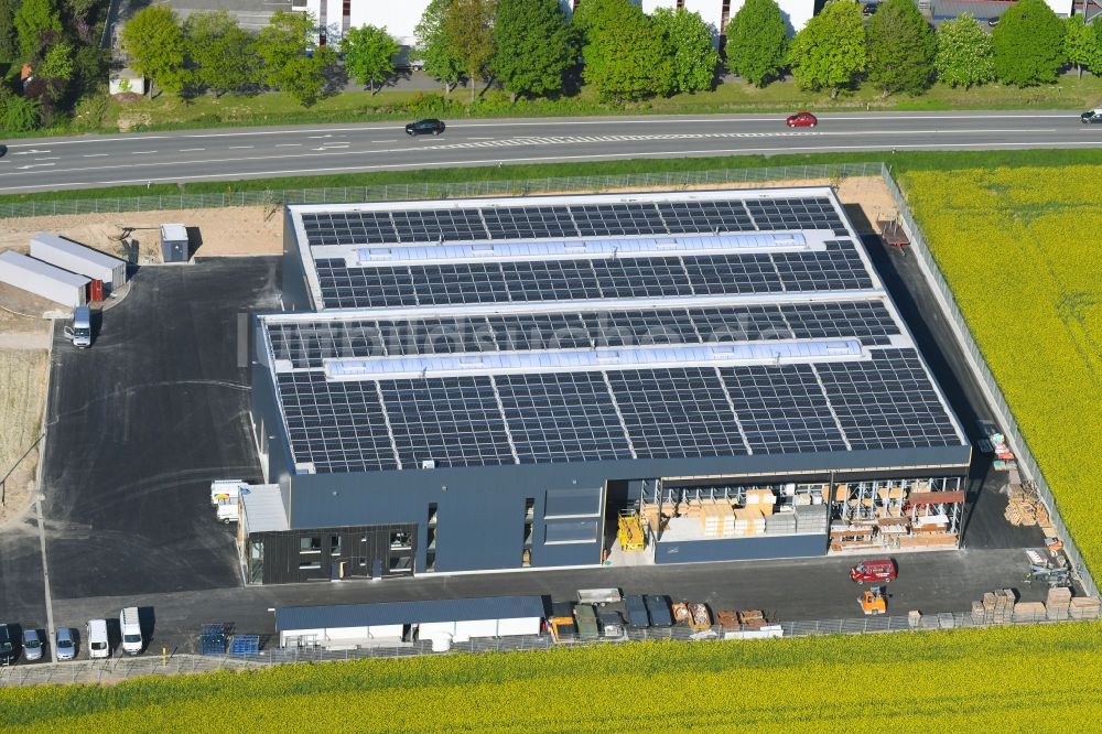 Luftbild Enger - Lagerhallen und Speditionsgebäude am Gewerbegebiet Oldinghausen in Enger im Bundesland Nordrhein-Westfalen, Deutschland