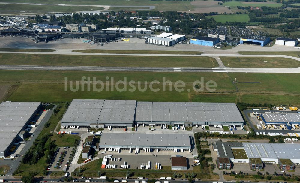 Luftbild Langenhagen - Lagerhallen und Speditionsgebäude der Krage Speditionsgesellschaft mbH in Langenhagen im Bundesland Niedersachsen