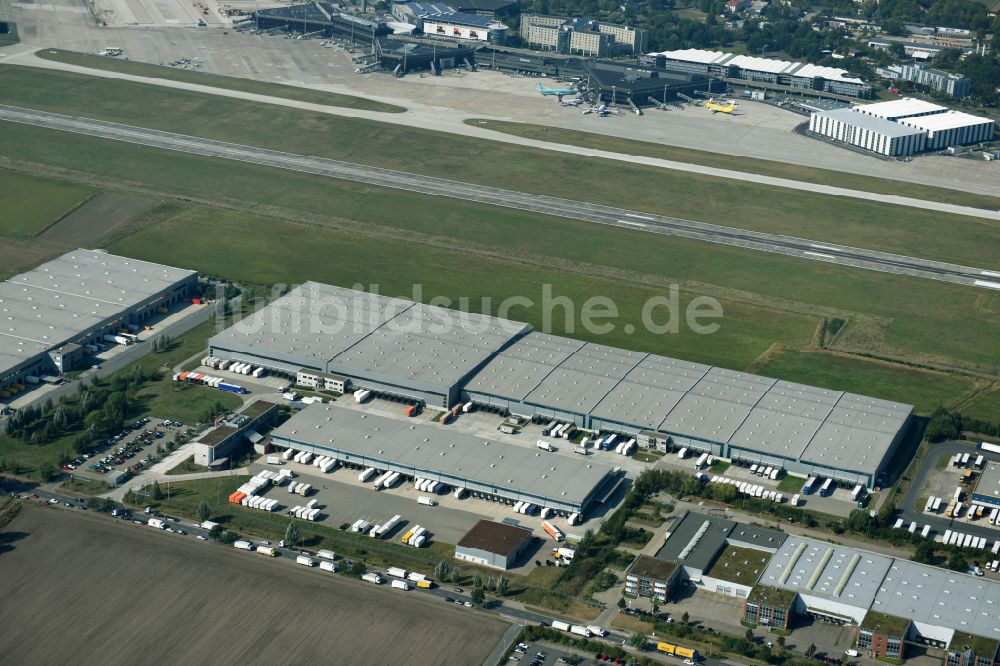 Luftbild Langenhagen - Lagerhallen und Speditionsgebäude der Krage Speditionsgesellschaft mbH in Langenhagen im Bundesland Niedersachsen