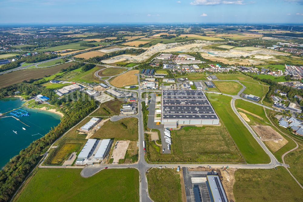 Luftbild Beckum - Lagerhallen Und Speditionsgebäude Der B Logistik GmbH ...