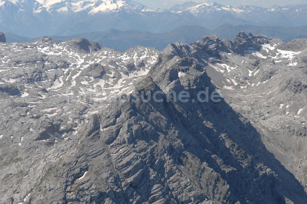 Luftaufnahme Weißbach bei Lofen - Lahnerhorn