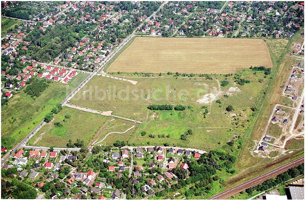 Luftaufnahme Berlin - Hellersdorf - Landberger Strasse