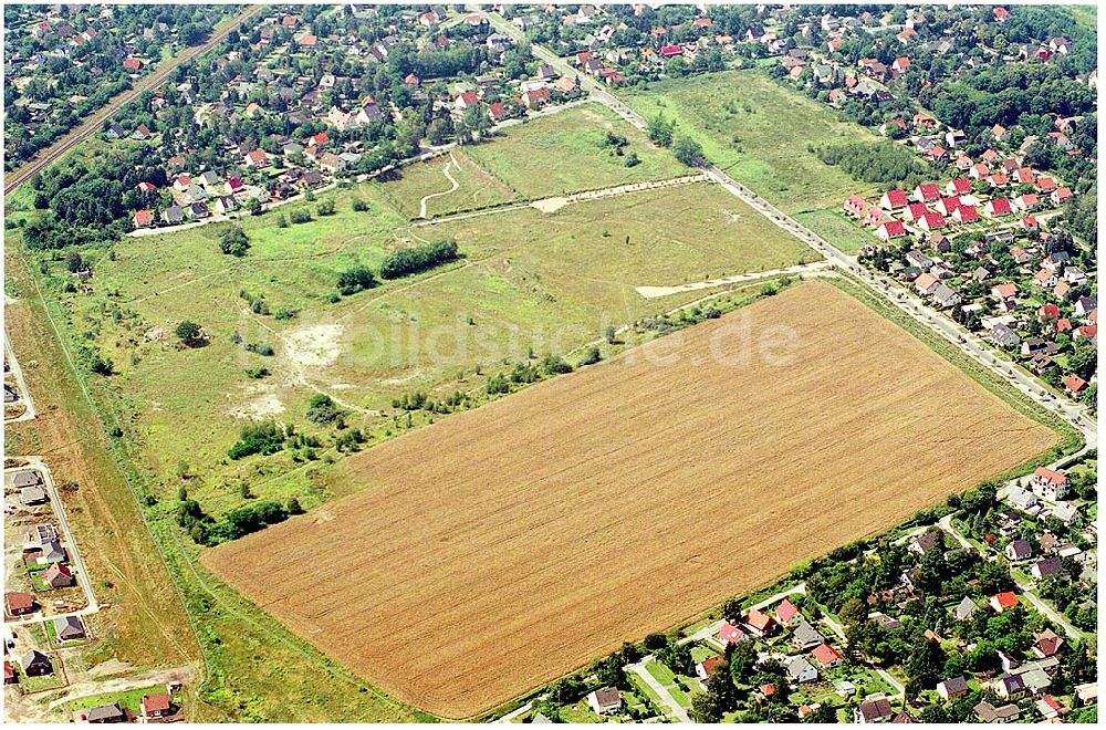 Luftaufnahme Berlin - Hellersdorf - Landberger Strasse