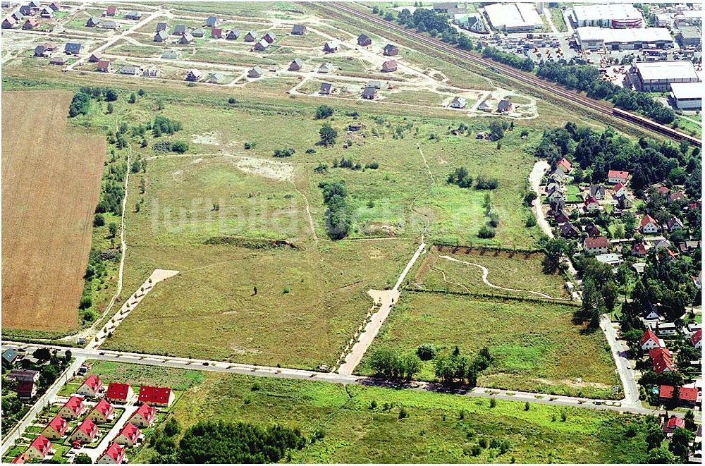 Luftaufnahme Berlin - Hellersdorf - Landberger Strasse