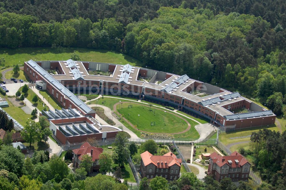 Uchtspringe von oben - Landeskrankenhaus für Forensische Psychiatrie Uchtspringe