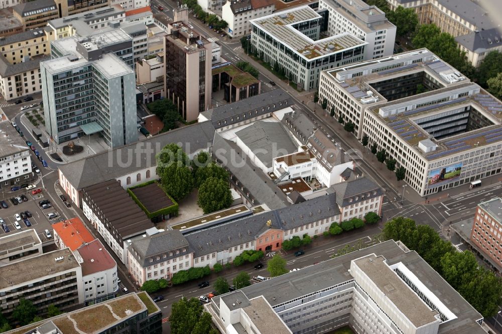 Luftbild Mainz - Landesmuseum in der Altstadt von Mainz im Bundesland Rheinland-Pfalz