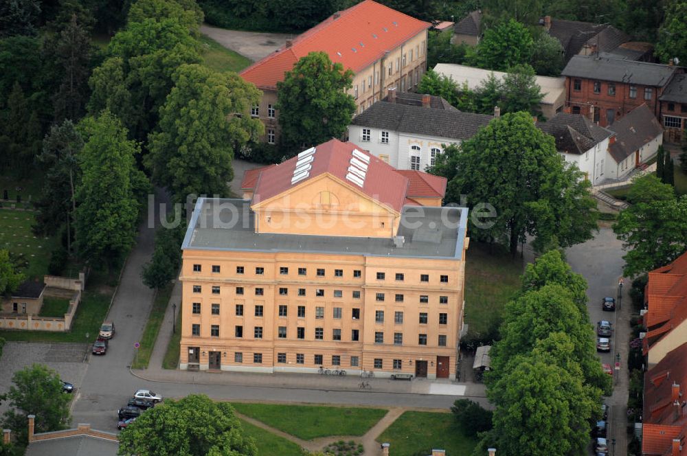 Luftaufnahme Neustrelitz - Landestheater Neustrelitz