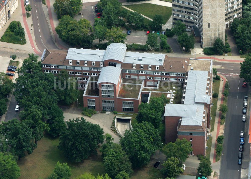 Luftaufnahme Dessau - Roßlau - Landgericht Dessau Roßlau