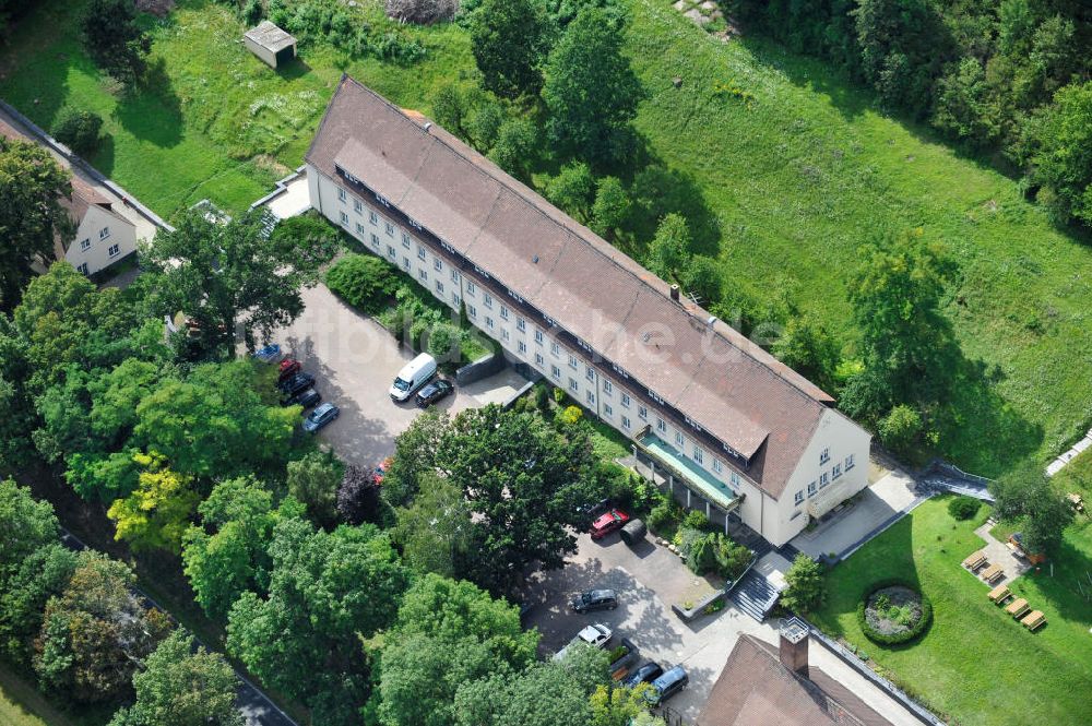 Luftbild Eisenach - Landhotel Alte Fliegerschule in Eisenach, Thüringen