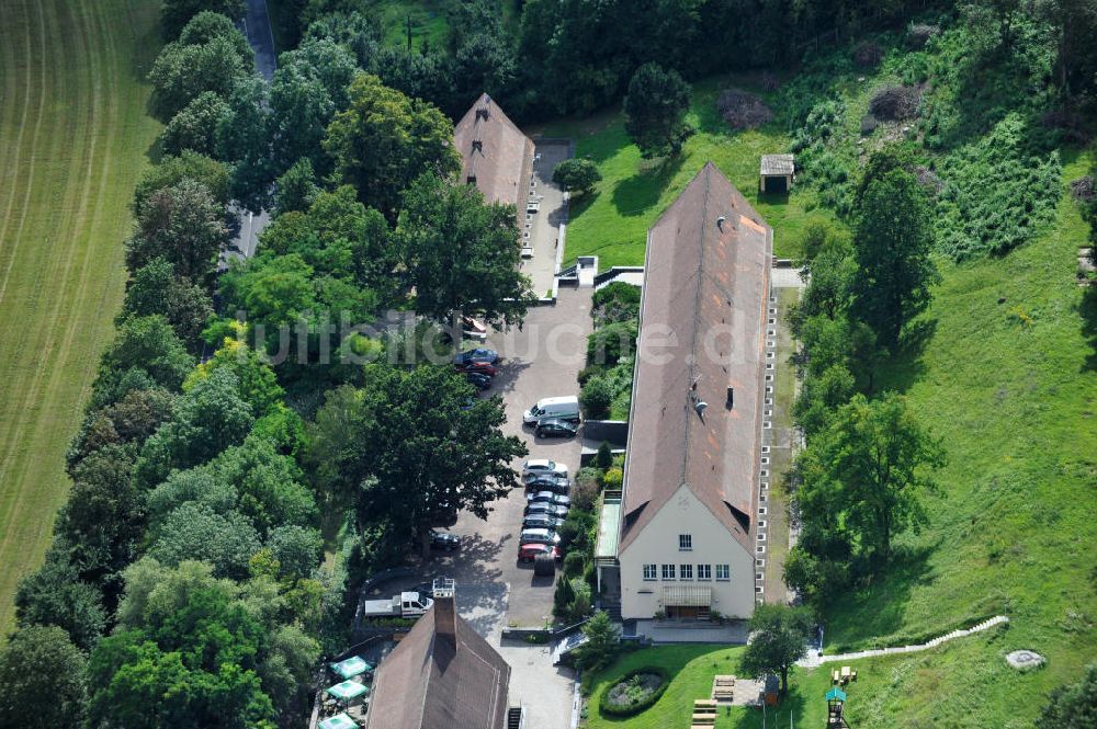 Eisenach von oben - Landhotel Alte Fliegerschule in Eisenach, Thüringen