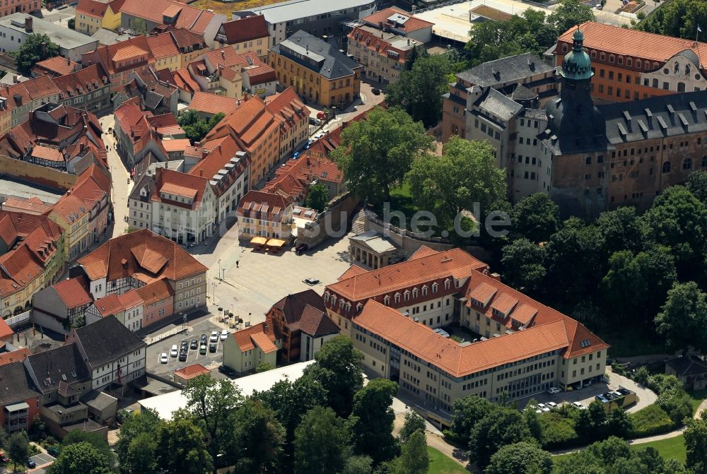 Luftbild Sondershausen - Landratsamt in Sondershausen im Bundesland Thüringen