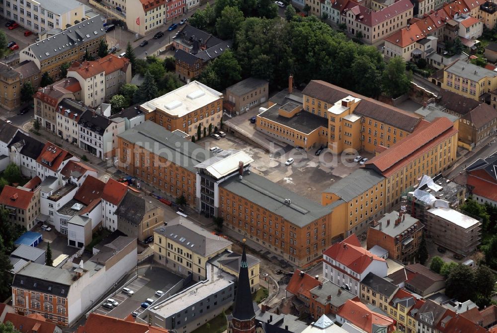 Apolda aus der Vogelperspektive: Landratsamt Weimarer Land in Apolda im Bundesland Thüringen