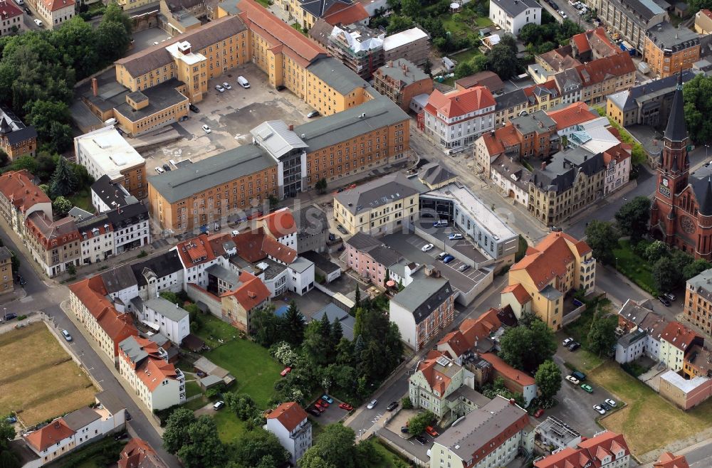 Apolda aus der Vogelperspektive: Landratsamt Weimarer Land in Apolda im Bundesland Thüringen