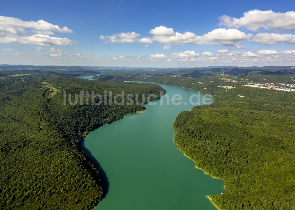 Luftbild Onoz - Landschaft des Flußverlaufes des Lain bei Onoz in Frankreich