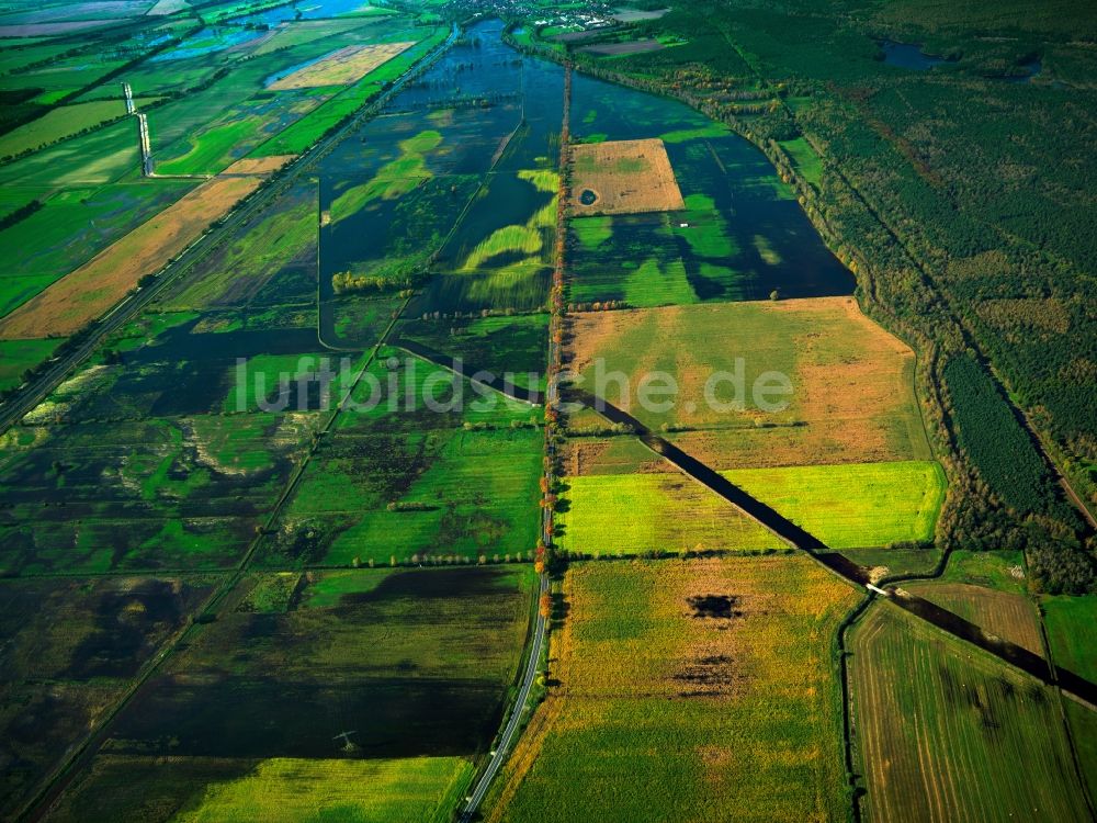 Luftbild Loben - Landschaft des Naturpark Niederlausitzer Heidelandschaft bei Loben im Bundesland Brandenburg