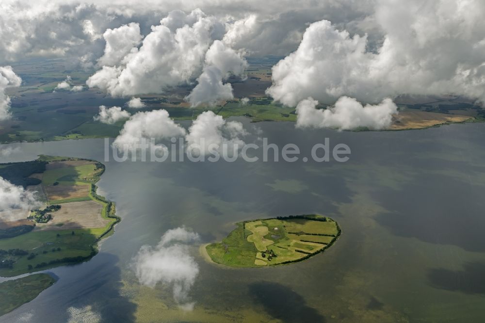 Luftbild Ummanz - Landschaft der Ostsee- Küste vor Ummanz auf der Insel Rügen im Bundesland Mecklenburg-Vorpommern