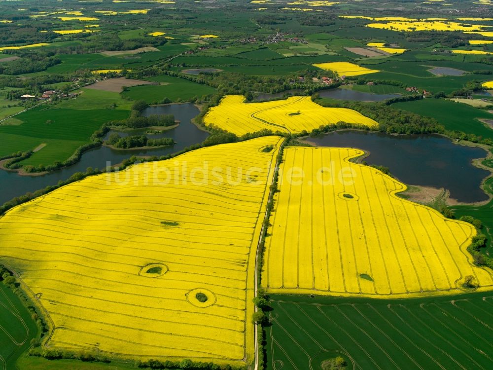 Plön von oben - Landschaft und Panorama des Kreises Plön im Bundesland Schleswig-Holstein