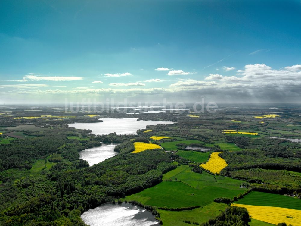 Plön aus der Vogelperspektive: Landschaft und Panorama des Kreises Plön im Bundesland Schleswig-Holstein