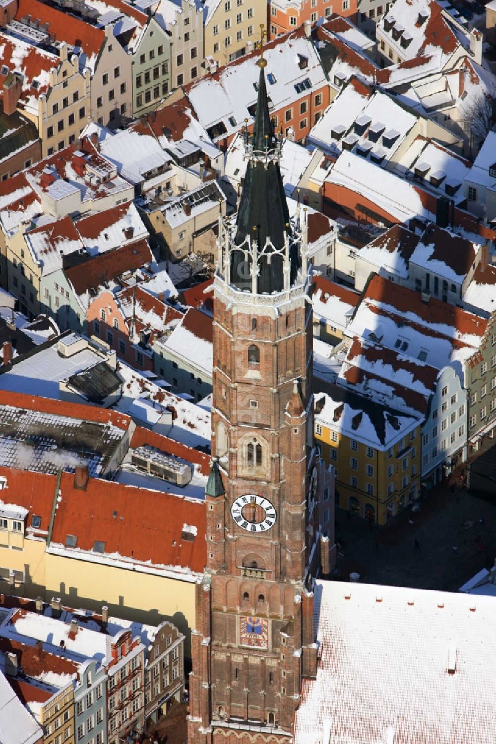 Luftaufnahme Landshut - Landshut im Bundesland Bayern