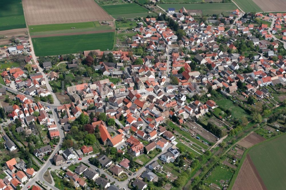 Luftbild Selzen - Landstädtische Gemeinde in Selzen im Bundesland Rheinland-Pfalz