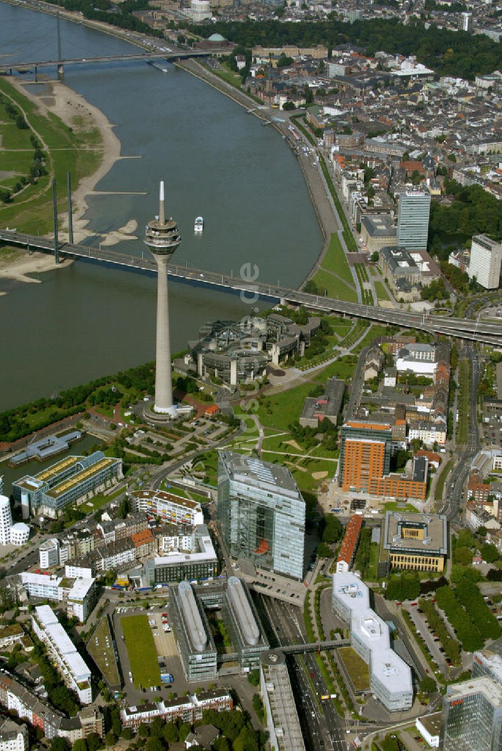 Luftaufnahme Düsseldorf - Landtag Duesseldorf