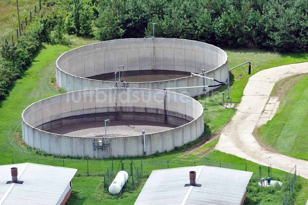 Luftaufnahme Groß Dratow - Landwirtschaftsbetrieb in Groß Dratow in Mecklenburg-Vorpommern