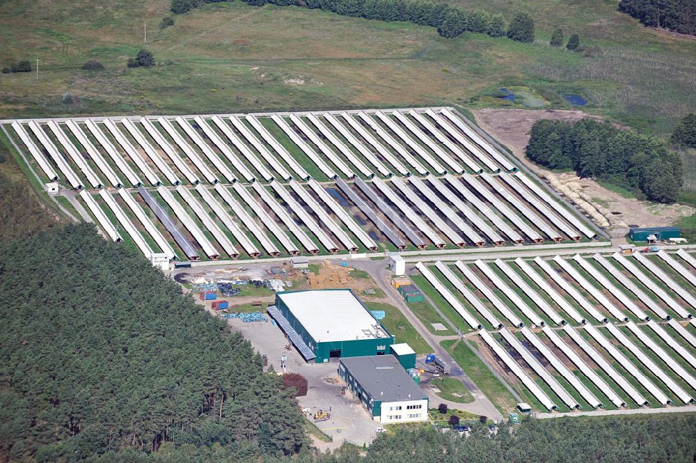 Luftaufnahme SONNENBURG / SLONSK - Landwirtschaftsbetrieb in Sonnenburg in der Provinz Lebus