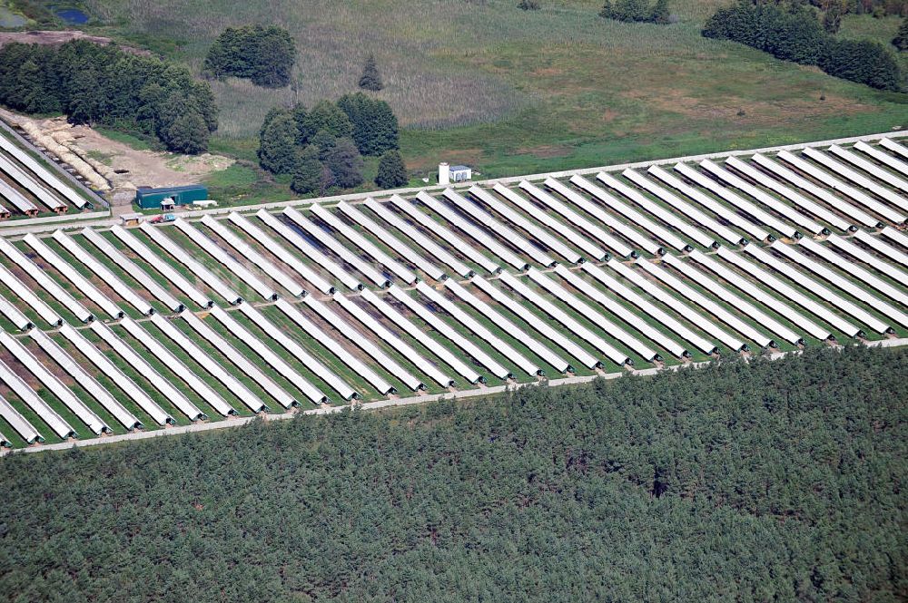 Luftbild SONNENBURG / SLONSK - Landwirtschaftsbetrieb in Sonnenburg in der Provinz Lebus