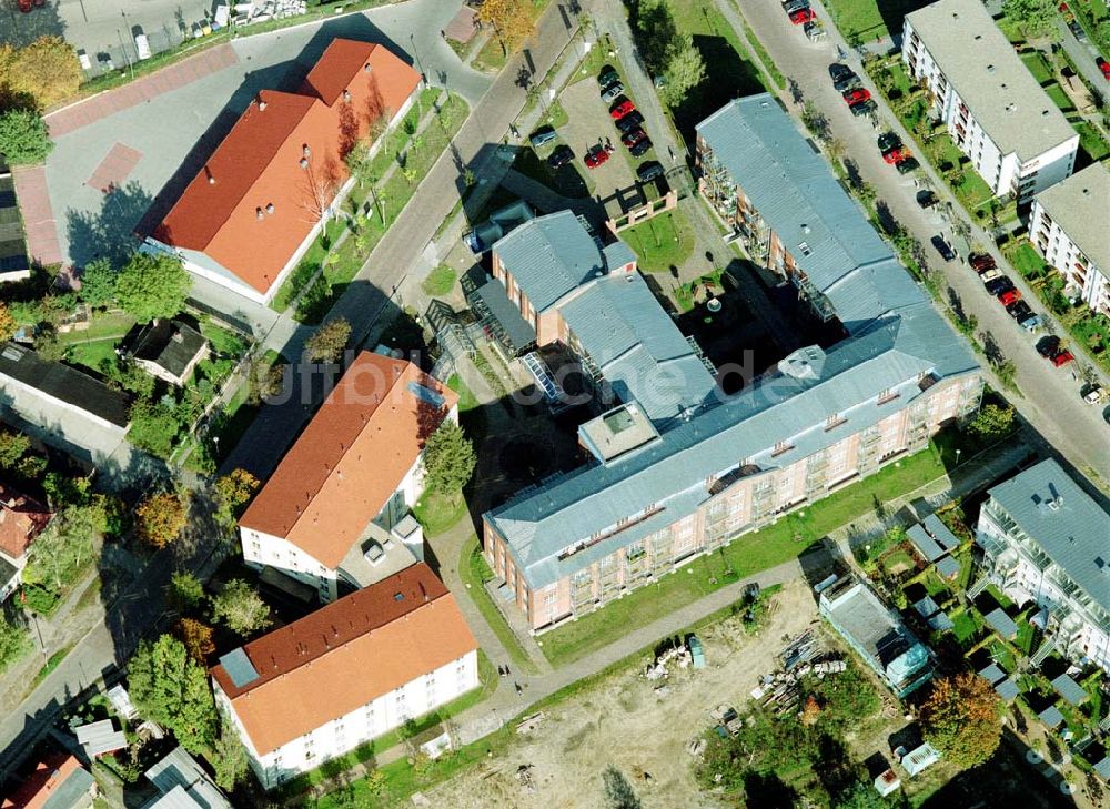 Luftbild Teltow - Brandenburg - Lavendel-Residenz - Seniorenzentrum Teltow an der Elbstraße 2 in 14513 Teltow/Brandenburg. (Tel.: 03328-3330).