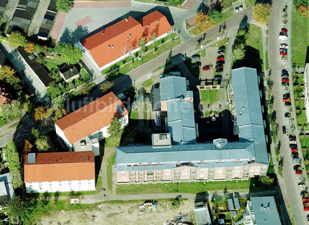 Luftaufnahme Teltow - Brandenburg - Lavendel-Residenz - Seniorenzentrum Teltow an der Elbstraße 2 in 14513 Teltow/Brandenburg. (Tel.: 03328-3330).