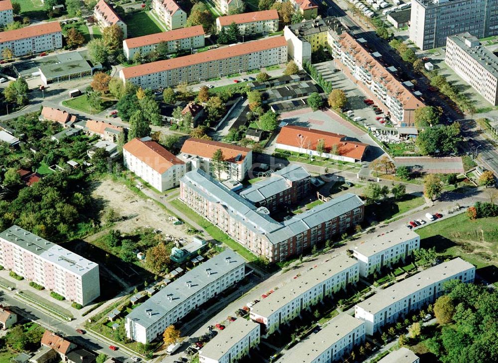 Luftbild Teltow - Brandenburg - Lavendel-Residenz - Seniorenzentrum Teltow an der Elbstraße 2 in 14513 Teltow/Brandenburg. (Tel.: 03328-3330).