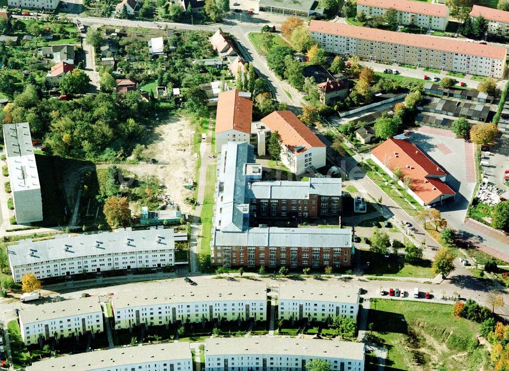 Luftaufnahme Teltow - Brandenburg - Lavendel-Residenz - Seniorenzentrum Teltow an der Elbstraße 2 in 14513 Teltow/Brandenburg. (Tel.: 03328-3330).