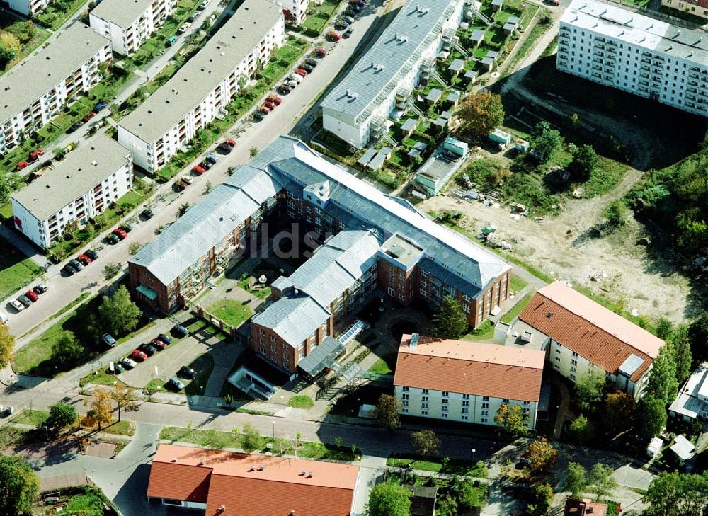 Luftbild Teltow - Brandenburg - Lavendel-Residenz - Seniorenzentrum Teltow an der Elbstraße 2 in 14513 Teltow/Brandenburg. (Tel.: 03328-3330).