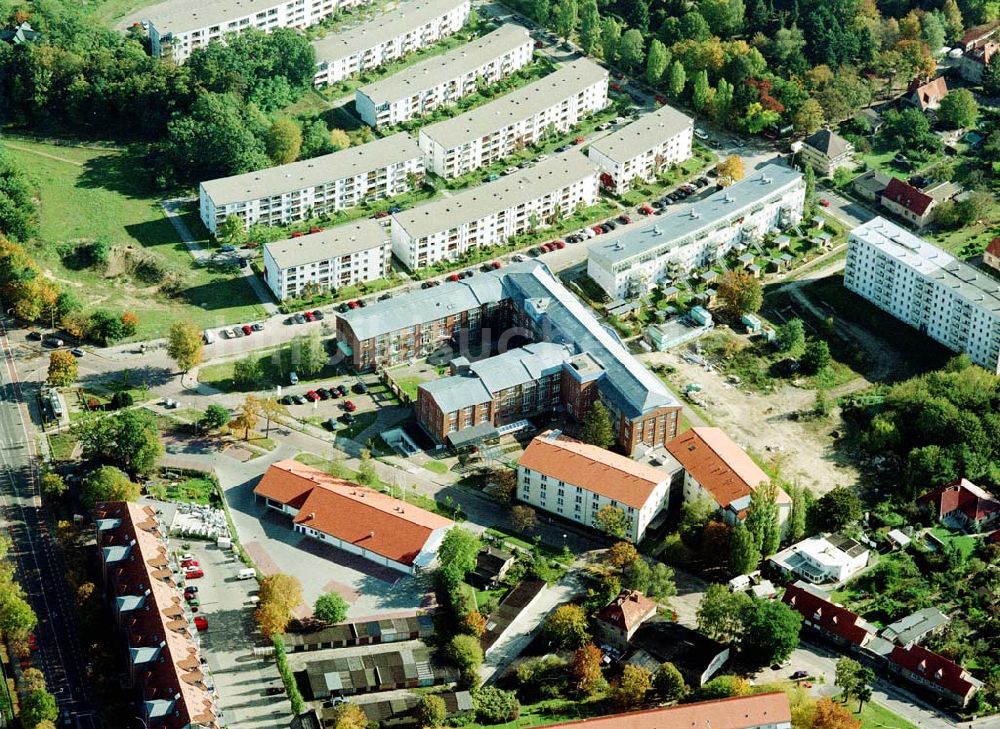 Luftaufnahme Teltow - Brandenburg - Lavendel-Residenz - Seniorenzentrum Teltow an der Elbstraße 2 in 14513 Teltow/Brandenburg. (Tel.: 03328-3330).