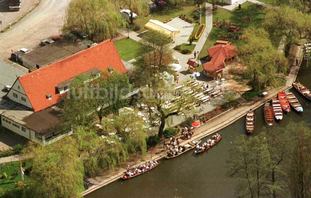 Lübben von oben - Lübben / Hafen