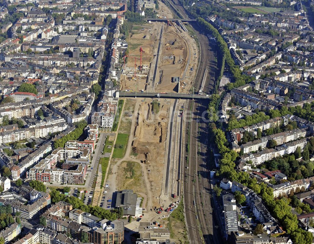 Düsseldorf von oben - Le Quartier Central Düsseldorf