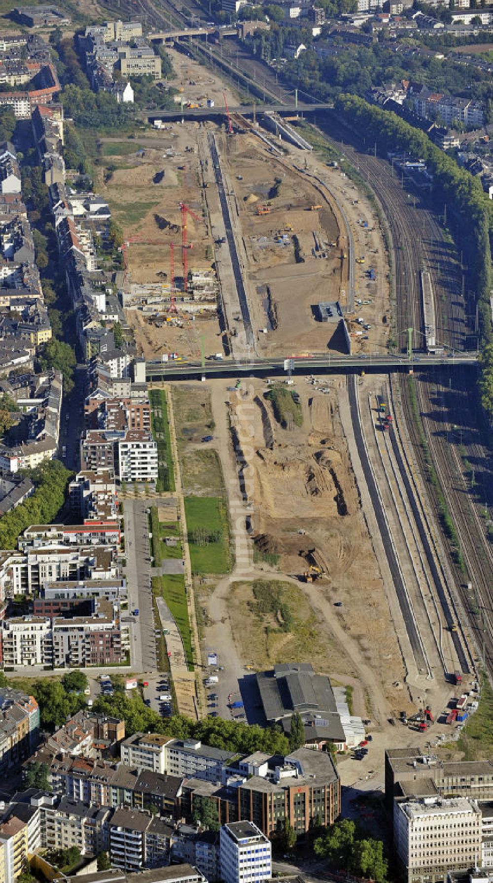 Düsseldorf aus der Vogelperspektive: Le Quartier Central Düsseldorf