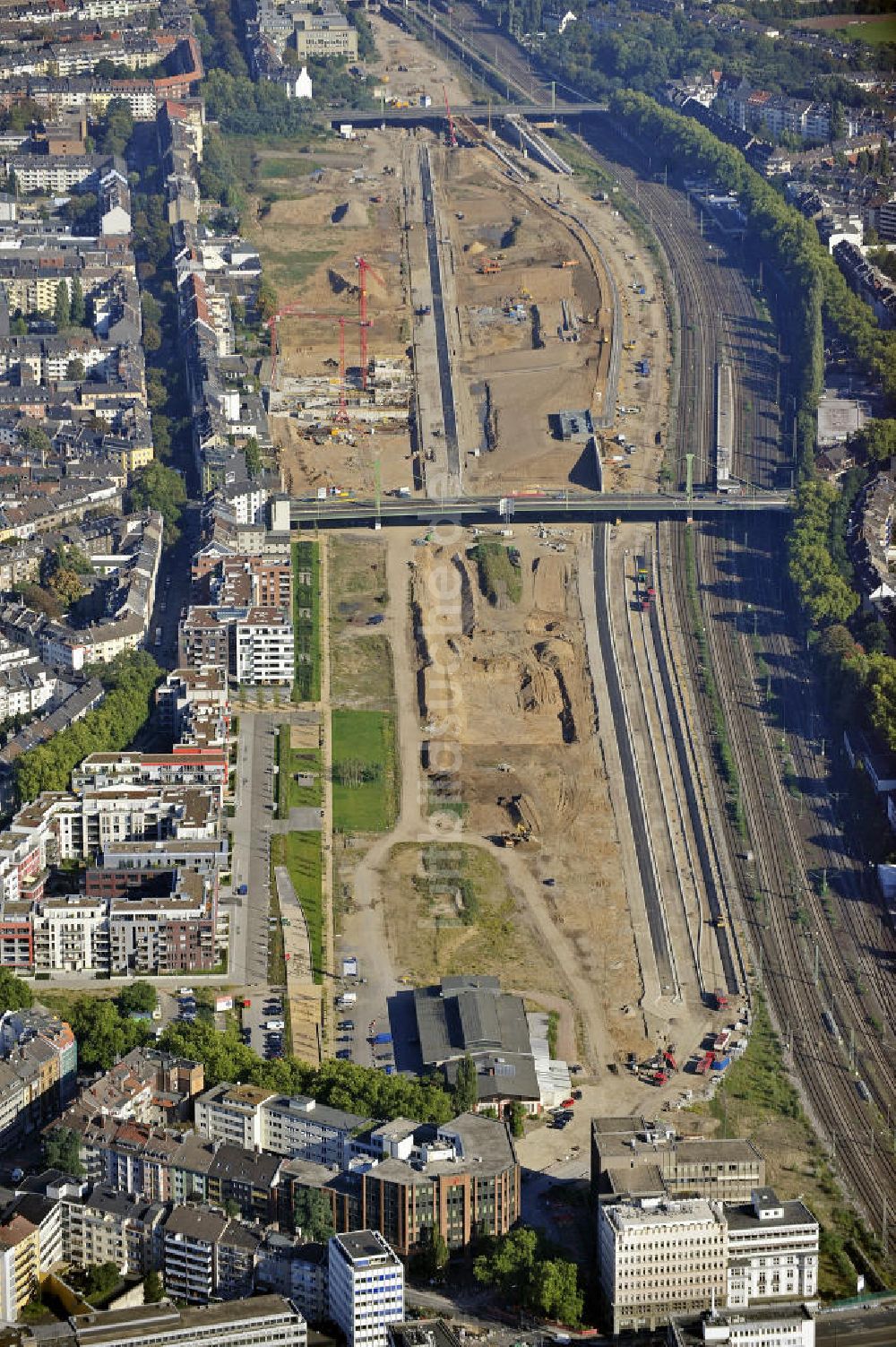 Luftbild Düsseldorf - Le Quartier Central Düsseldorf