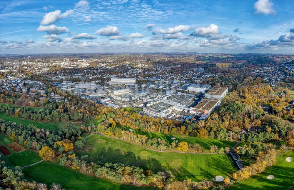 Luftbild Bergisch Gladbach - Lebensmittel- Hersteller KRÜGER in Bergisch Gladbach im Bundesland Nordrhein-Westfalen, Deutschland