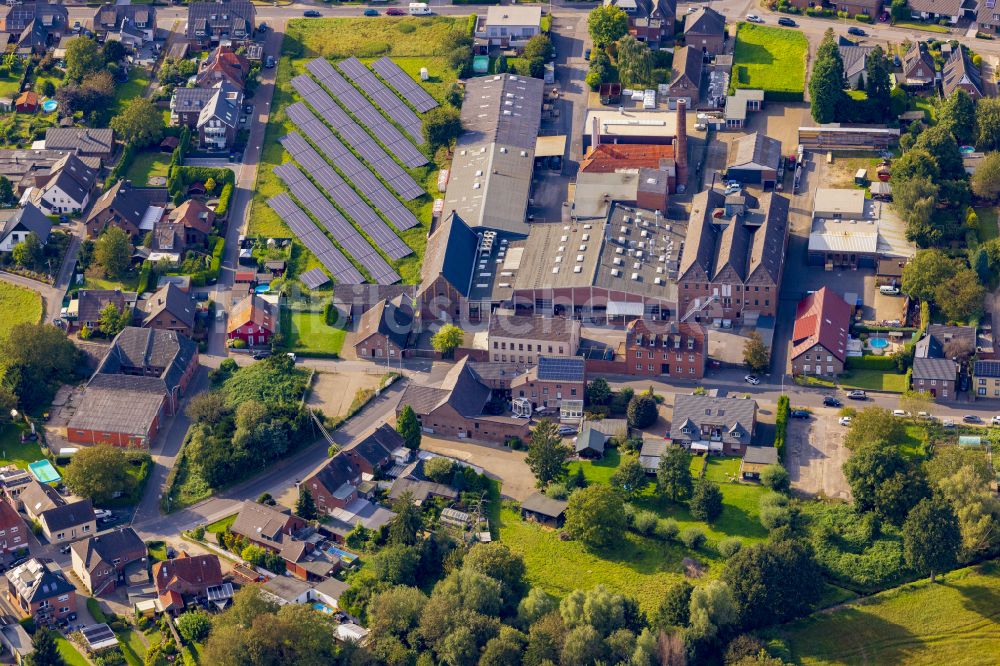 Luftaufnahme Nettetal - Leder-Hersteller in Breyell im Bundesland Nordrhein-Westfalen, Deutschland