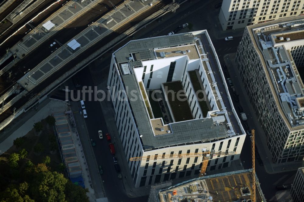 Berlin aus der Vogelperspektive: Lehrter Stadtquartier im Ortsteil Moabit in Berlin